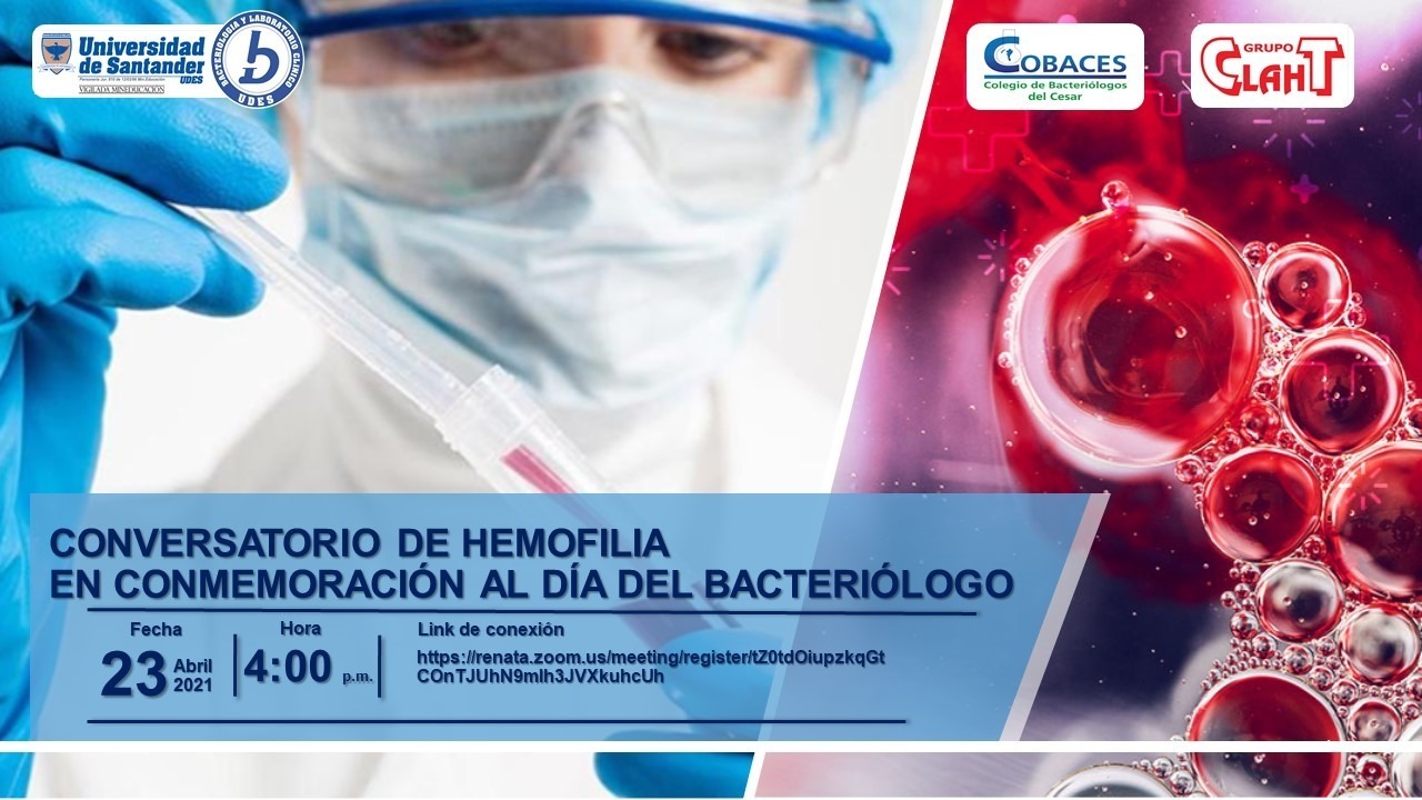 Conversatorio de Hemofilia en Conmemoración del Día del Bacteriólogo