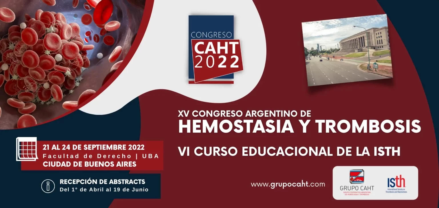 XV Congreso Argentino de Hemostasia y Trombosis - Grupo CAHT
