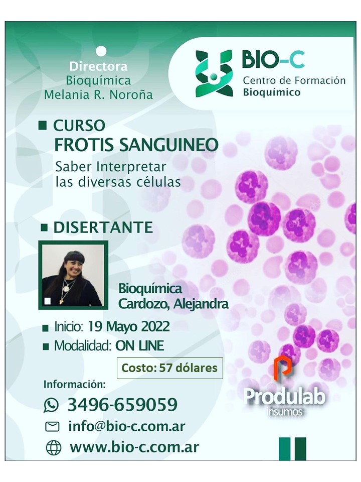 Curso de Frotis Sanguíneo - Bio-C Argentina