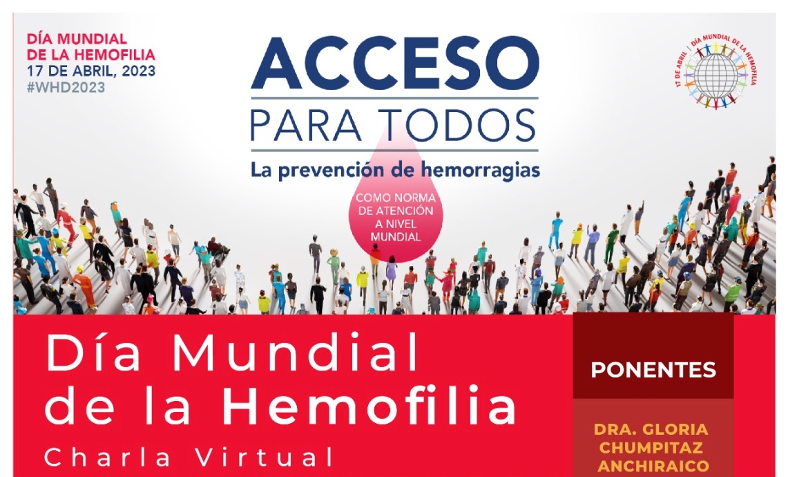 Charla Virtual Día Mundial de la Hemofilia - Perú