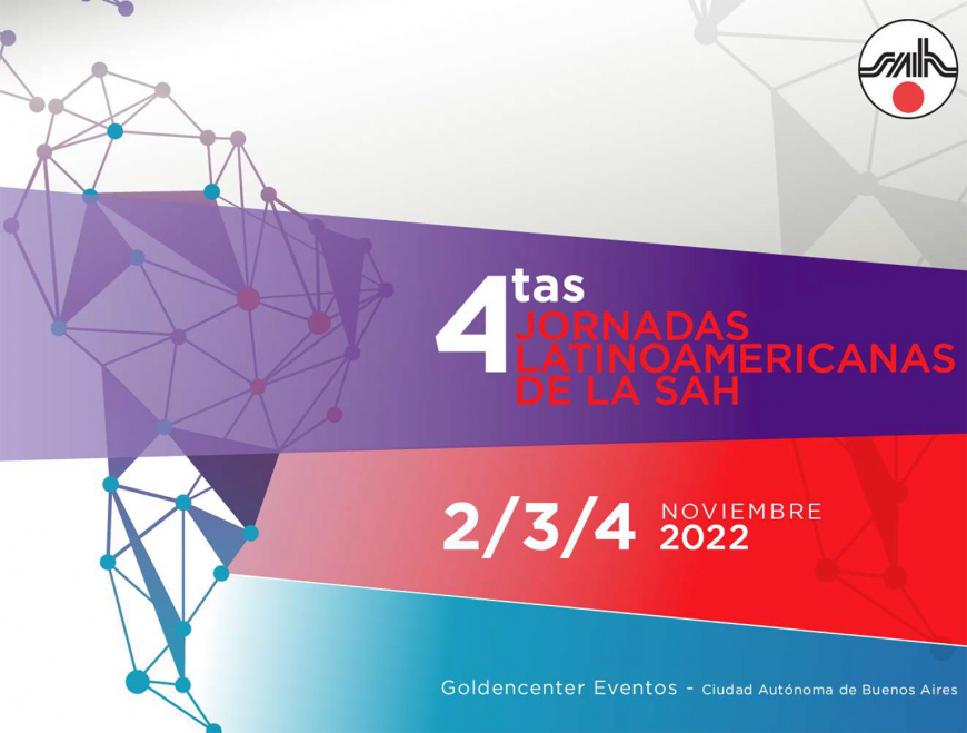 4tas Jornadas Latinoamericanas de la Sociedad Argentina de Hematología - 2, 3 y 4/11/22