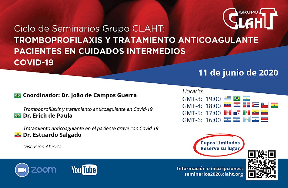 Seminario Grupo CLAHT: Tromboprofilaxis y Tratamiento Anticoagulante en Covid-19 . Anticoagulantes en la Unidad de Cuidados Intensivos
