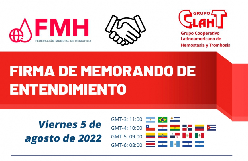 Firma de Memorando de Entendimiento entre la FMH y el Grupo CLAHT