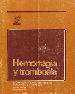 Hemorragia y Trombosis